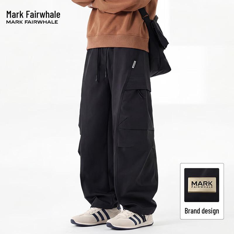 

Mark Fairwhale Men s Loose Fit Straight-Leg Cargo Pants L