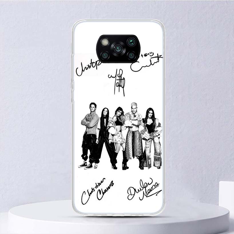 F-Fashion RBD R-Rebelde Soft Case For Xiaomi Poco X7 X6 X5 X4 X3 Nfc F7 Ultra F6 F5 Pro Phone Cover F4 Gt F3 M5S M4 M3 M5 M6 Coq