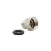 Metal Female 3/4 To 1/2 Male Thread Connector Reducing Coupler Joint Faucet Fittings Repair Quick Connector