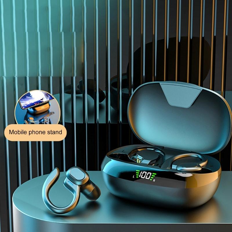 Wireless Earbuds, Sports Bluetooths Headphones, 40Hrs Playtimes Ear Buds with LED Power Display, Noise Cceling Headsets, Earphones for Workout/Running