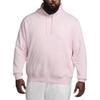 Nike Sportovní oblečení Club Solid Měkká Pohodlná Mikina přes hlavu Unisex Mikiny Světle růžová BV2654-663