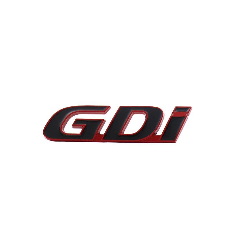 3D GDi T GDi TGDi for Car Hood Fender Trunk Nameplate Decal Emblem Badge Sticker