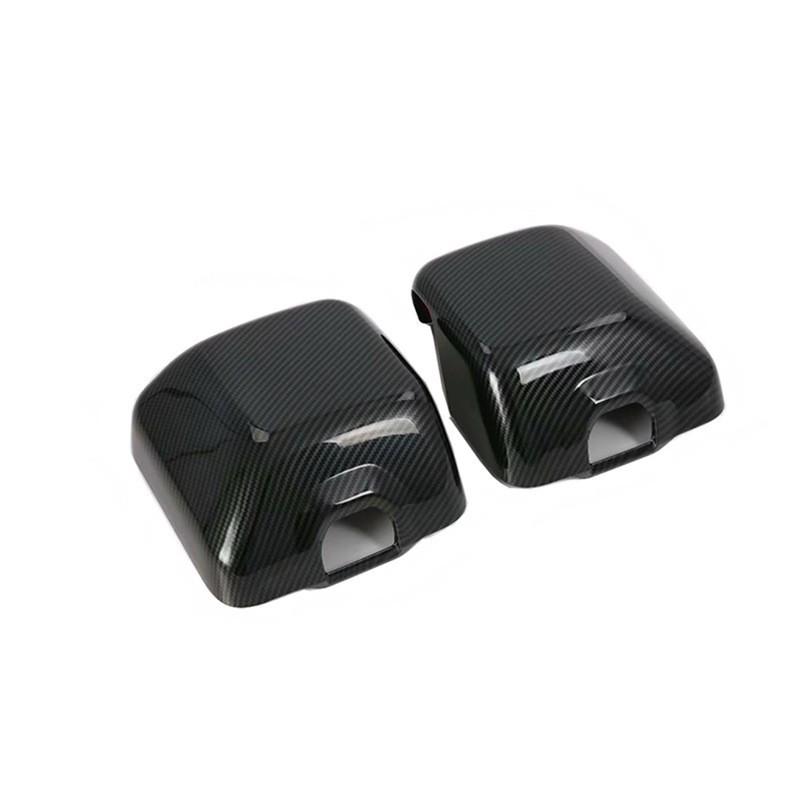 

Накладка на зеркало заднего вида с рисунком из углеродного волокна для 18-23 Jeep Wrangler JL