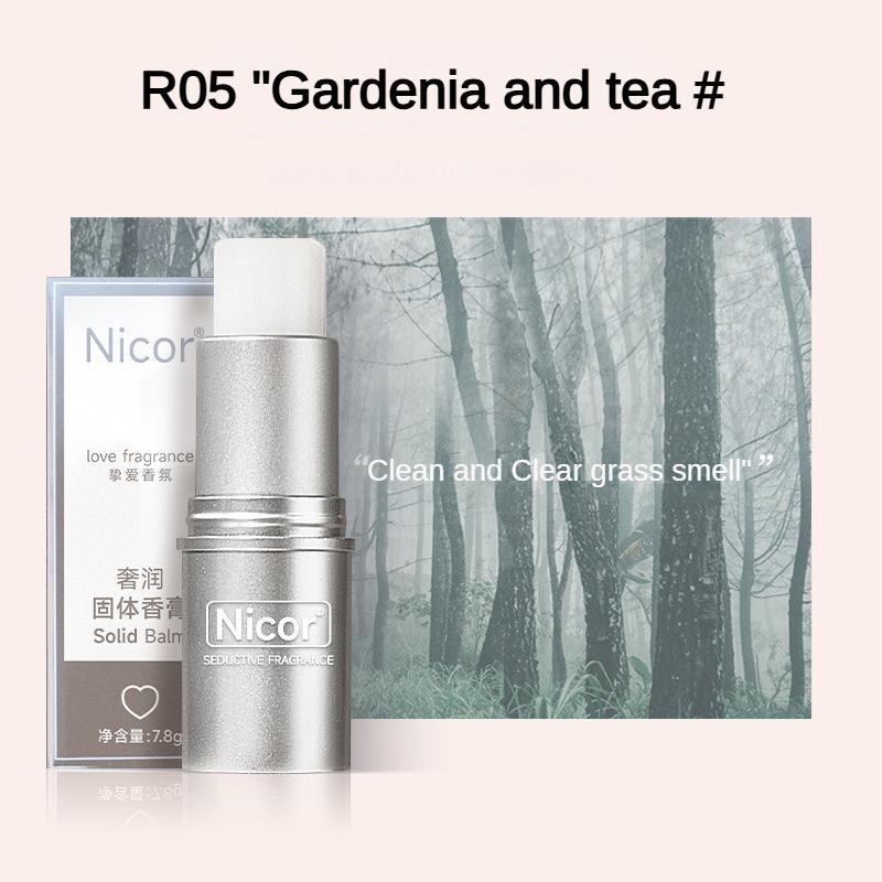 Nicor Solid Balm Lasting Fragrance Light Fragrance Portable Solid Perfume for Male and Female Students
