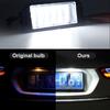 2Pcs LED Auto Anzahl Hintergrundbeleuchtung Lampe Kennzeichen Lichter Birne Canbus Für Hyundai Veloster Terracan Coupe Für Kia Rio picanto Seele