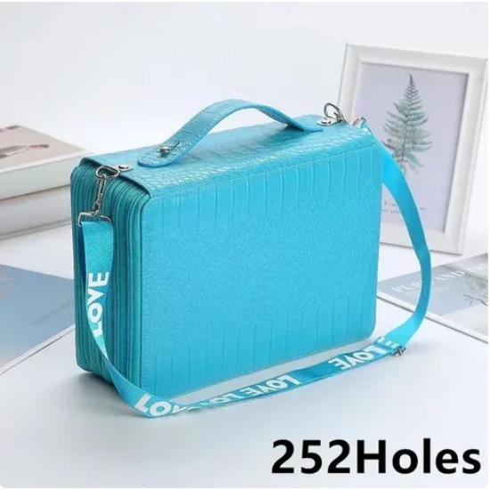 Barevné Květiny 200/252 Děrový Penál Záclona Kreativní Skica Multifunkční Velkokapacitní Kreslení Studentský Set Penálu