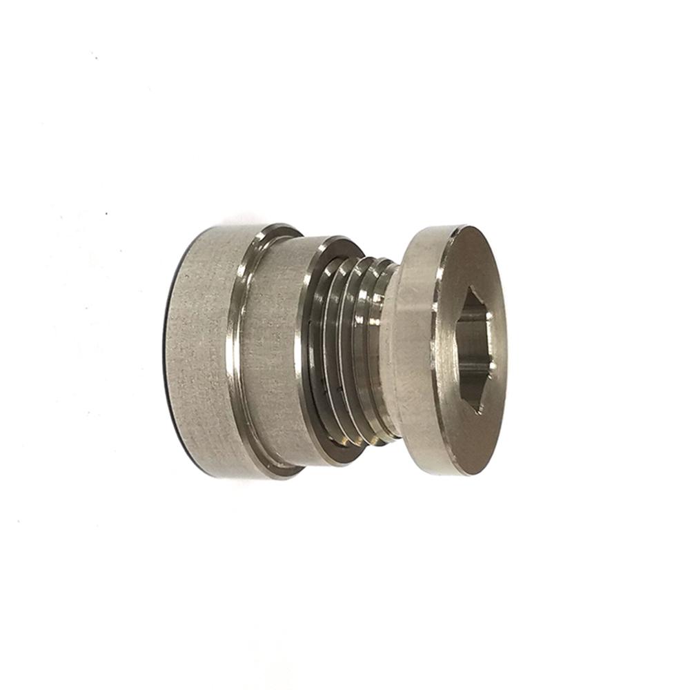M18x1.5 SS304 Stainless Steel O2 Sensor Bung Plug Kit for Exhaust Welding Lambda Sensor Nut and Hex Cap Universal Fit