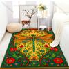 Vintage Drawing Dragonfly Print Carpet for Bedroom Living Room Bedside Sofa Floor Mat Modern Home Decor Area Rug for Gifts