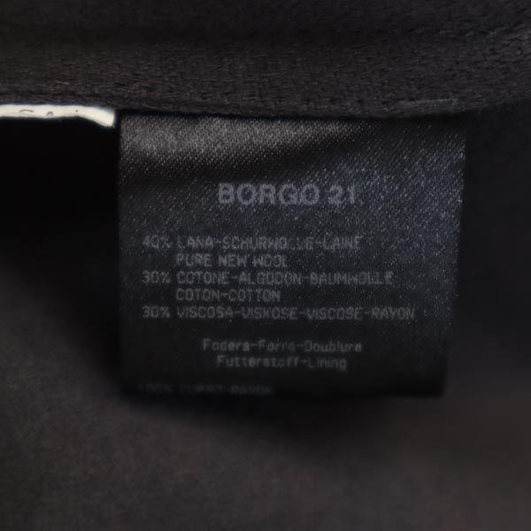 GIORGIO ARMANI Made in Italy Wool Blend tailored jacket gray Men's Used