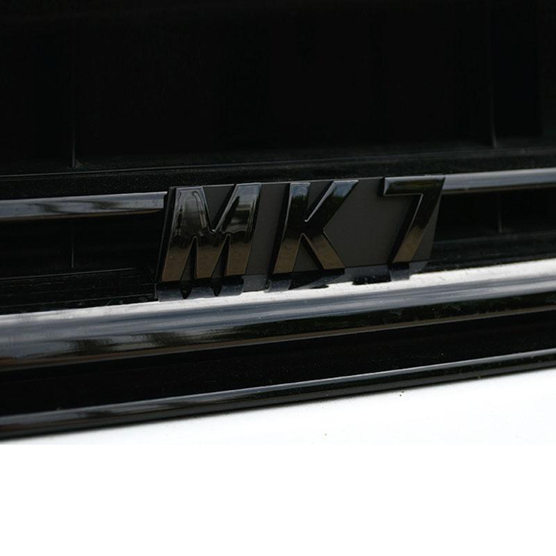 2026 Hot For Volkswagen VW Front Grille Hood Emblem Badge MK7 Letters AutoTrunk Sign Golf 7 Car