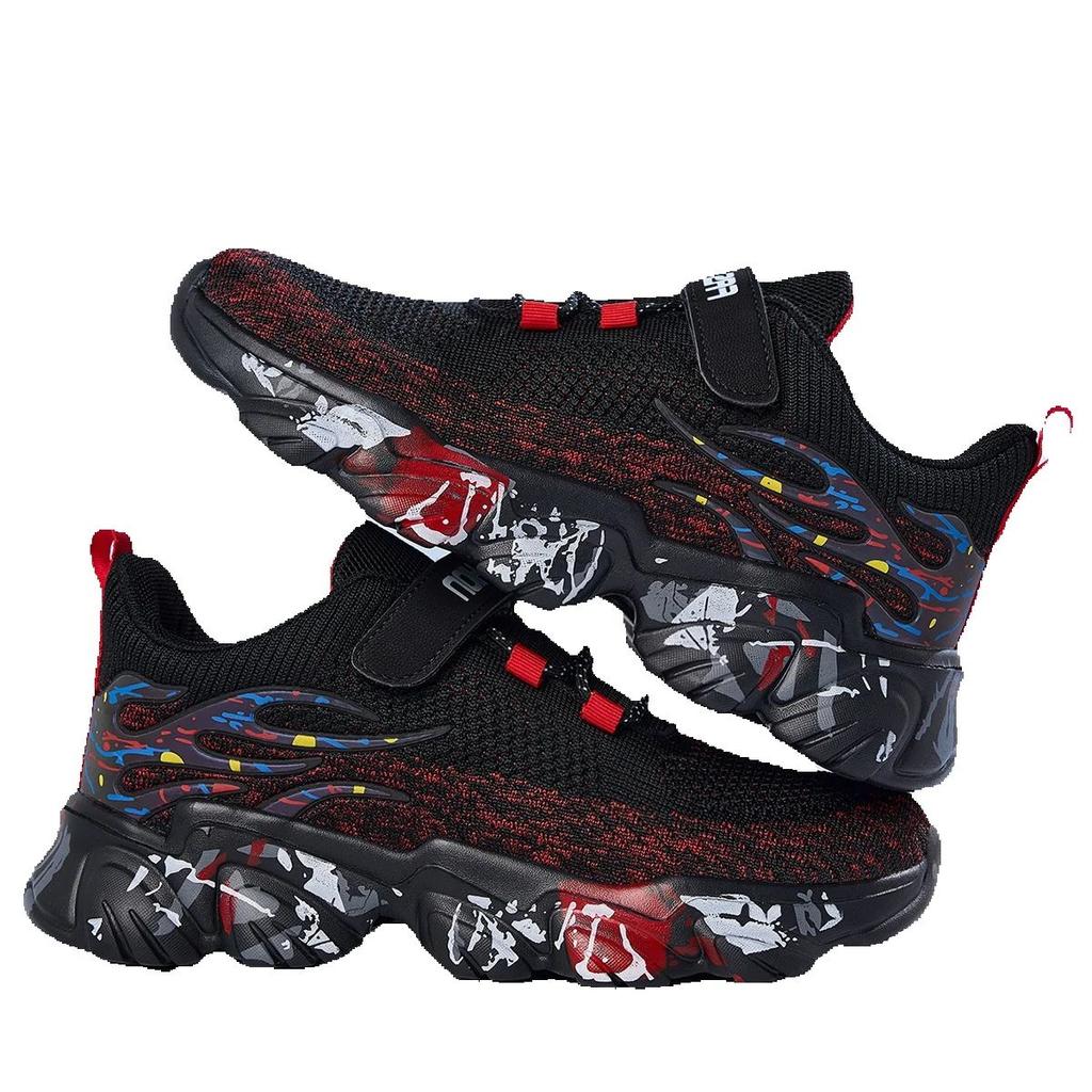 Children'S Shoes Girl Boy Outdoors Running Shoes Non-Slip Kids Mesh Tennis School Casual Fashion For Students