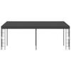Wandgemonteerde Pergola 3x6 m Antraciet Stof