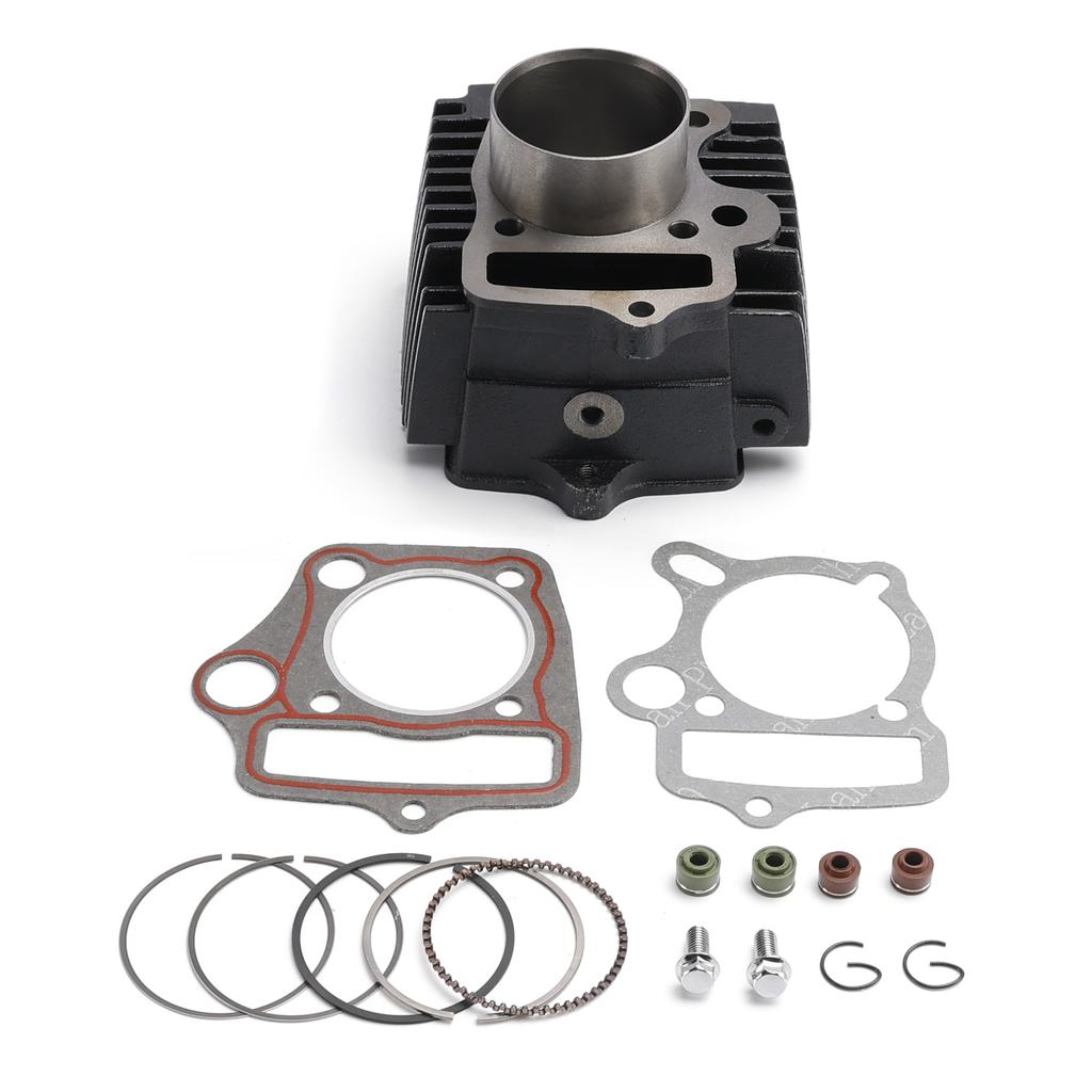 52.4mm Top End Kit Cylinder Head Piston For Honda Chinese ATV Dirt Bike 110cc