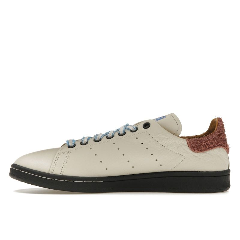 Brain Dead X Adidas Stan Smith Bliss Unisex Sneakers Cream Bahia-Light-Blue Mesa IH3432