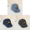 Cartoon Dinosaur Kids Baseball Cap With Sun Protection For Outdoor Play