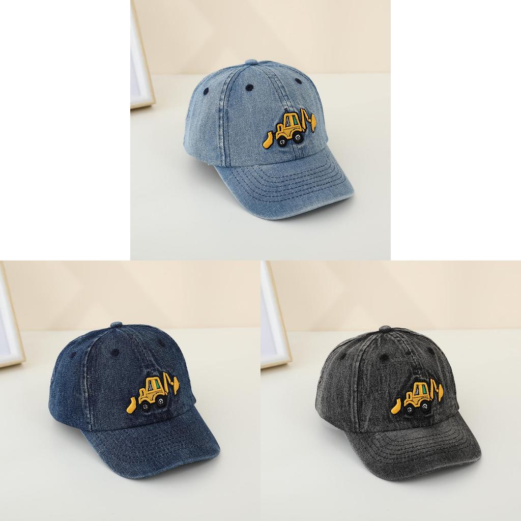 Cartoon Dinosaur Kids Baseball Cap With Sun Protection For Outdoor Play
