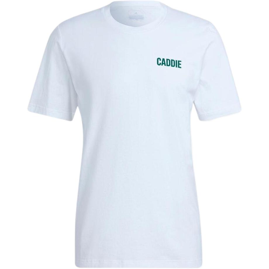 

Adidas T Shirts Men s White Crew Neck Moderate Straight Fit HA8765 J/2XO