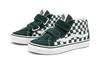 Vans SK8 Reissue Mid top Kids' Skateboarding Shoes Green White Children Aged 3 7 Years Old VN00018T8CA