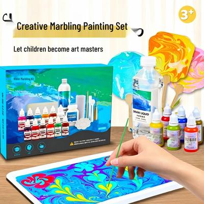 Kids' Floating Water Painting Set - DIY Pigments & Outdoor Water Shadow Toy