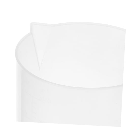 Luxshiny 3000ml Measuring Pitcher - Large Plastic Measuring Cup, Mixing Pitcher, Pouring Cup, Measuring Jug, Liquid Beaker with Handle and Spout for O