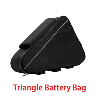 Battery Bag For Electric Bicycle, 36V, 48V, 60V, 72V, E-Bike, Triangular Bags For Black Bicycle Box