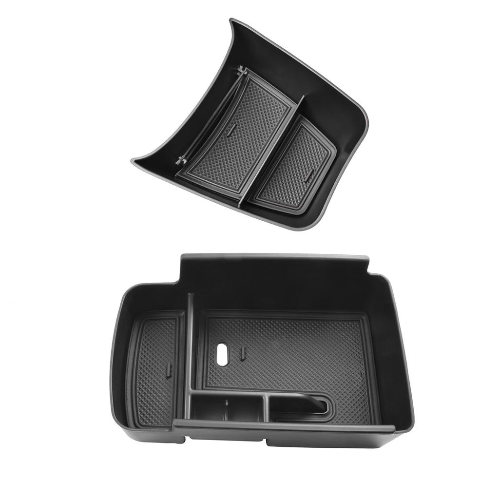 HGWEI For 2025 2025 Chevy Chevrolet Trax Center Console Organizer Dashboard Tray Box Behind Screen Armrest Storage Accessories