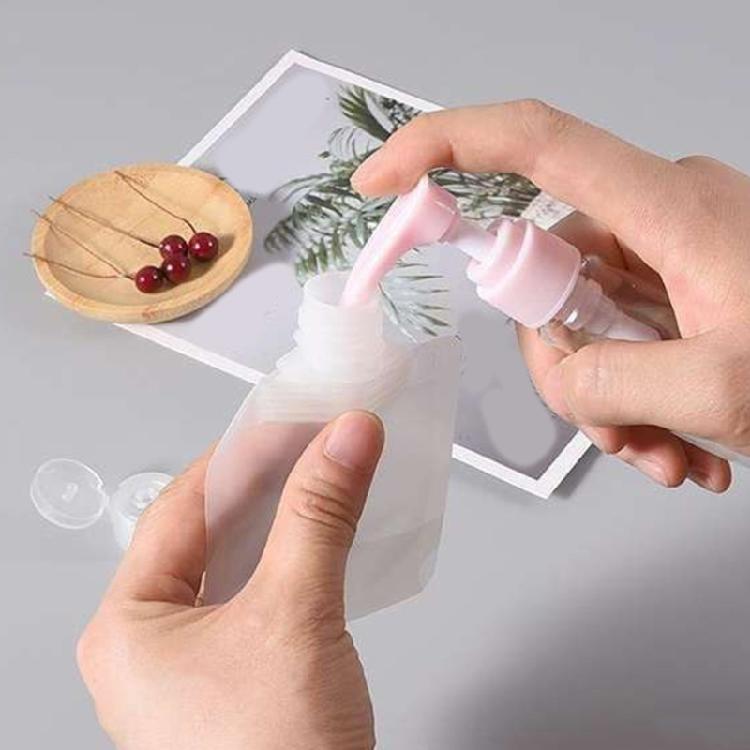 Transparent Spout Pouches 30ml 50ml 100ml Convenient and Practical Storage Bag