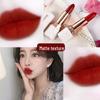 Lan Yi Snowflake Marble Soft Lipstick - Retro Aunt Color, Bean Paste, Tomato Shades, Whitening, All-Match.