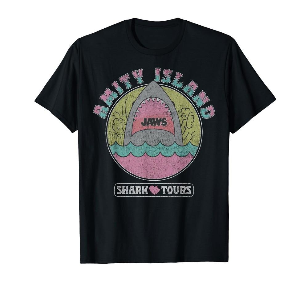 Jaws Amity Island Shark Tours T-Shirt
