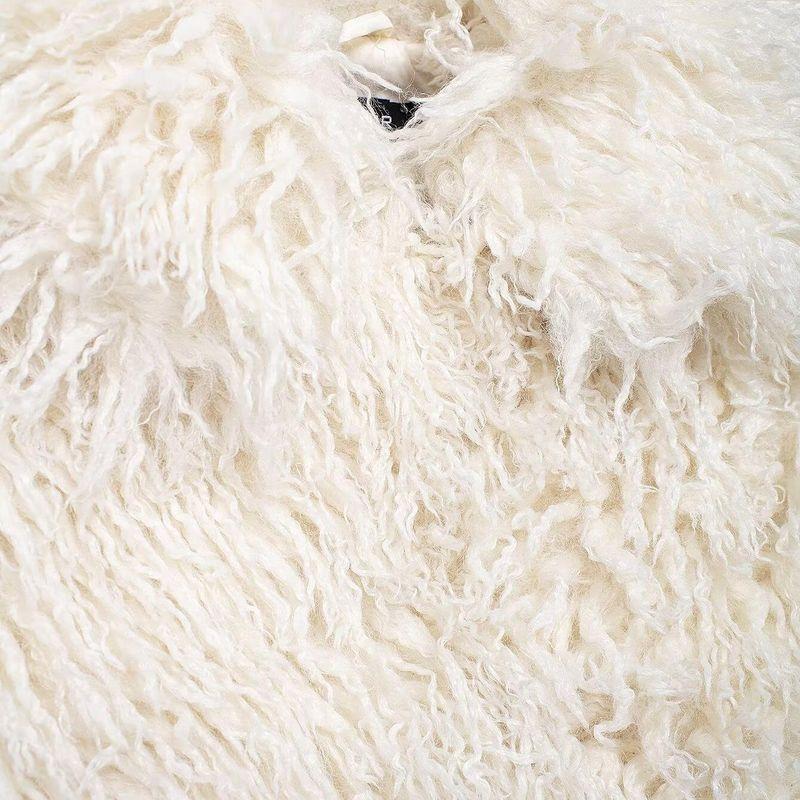 Kaslead New Arrival Women's Clothing Fashion Style Fashion Minimalist Artificial Fur Effect Outwear 4341773