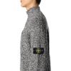 Stone Island Ribbed Stand Collar Loose Fit Long Sleeve Knit Sweater Men sweater L1S155100026S0N11-V0M29