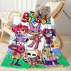 Digital Circus Blanket Ultra-Soft Great for Sofa Couch Bedding for All Seasons Modern Style Unique Gift for Family and Friends Camping