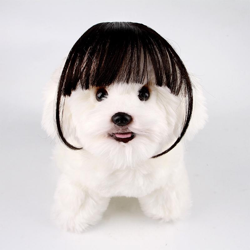 

Забавный парик для собак, костюмы для домашних животных, головной убор для маленьких собак на Хэллоуин, рождественский праздничный декор, креативный парик для кошек, товары для домашних животных