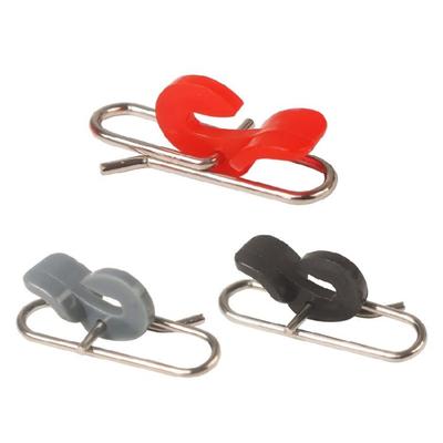 50Pcs Fishing Hook Decoupling Sea Fishing Impact Hook Release Clip Impact Baits Clip Stainless Baits Hook Release Clip