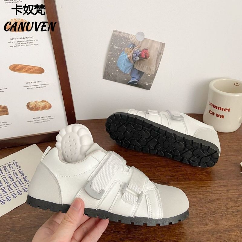 Woman Footwear Pink Spring Autumn Shoes for Women Flat Original Fashion 2025 Designer Luxury Cotton Comfortable and Elegant 39