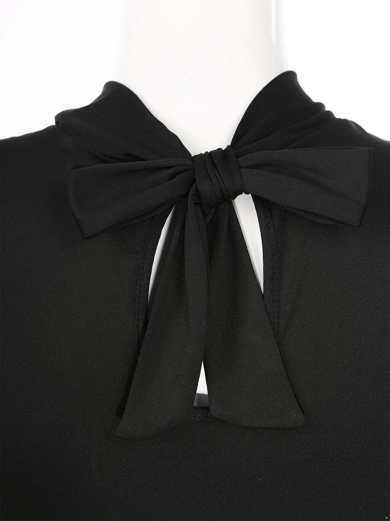 Womens Cha Cha Costume Mesh Ruffles Short Sleeve Leotard Adjustable Back Tie Design Stage Dancewear