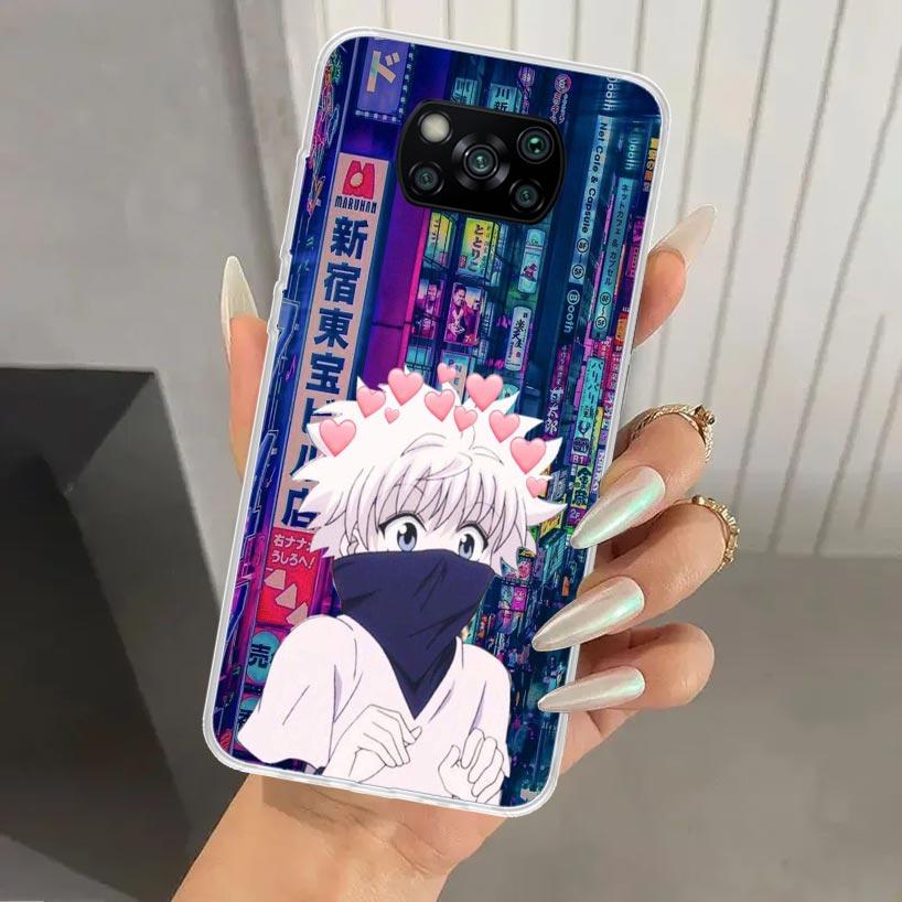 Hunter HXH Killua Phone Case for Xiaomi Poco X7 X6 X5 X4 X3 Nfc F7 Ultra F6 F5 Pro F4 GT F3 M6 M5S M4 M3 Soft Print Shell X7 X6