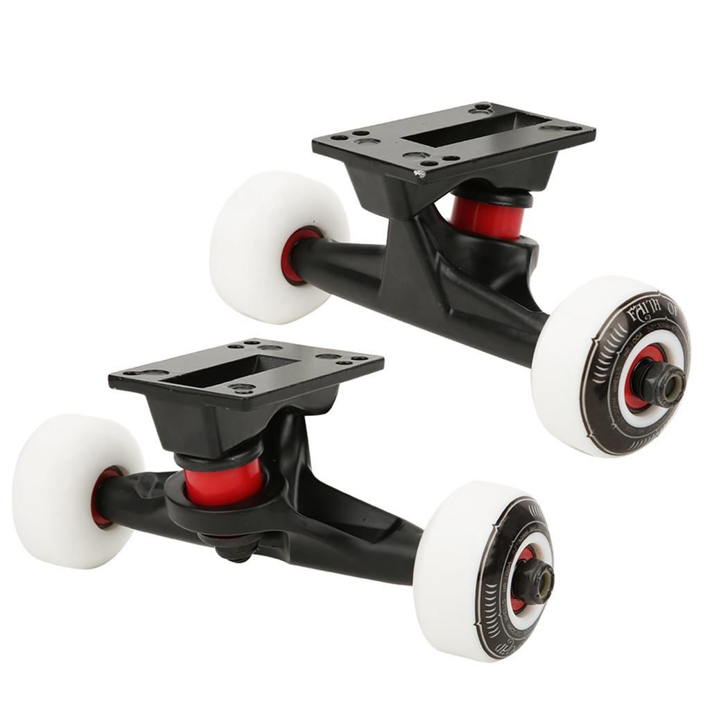 Quality Double Warped Skateboard Wheel Bracket Bridge Set Kit Accessory Combination