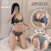 Fun Underwear New Women's Low Waist Open Shorts Sexy Ripped Denim Shorts Nightclub Hot Suit