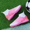 New Soccer Shoes for Men Professional Society Turf Training Youth Football Field Boots' Non-Slip TF Indoor Boys Football Shoes