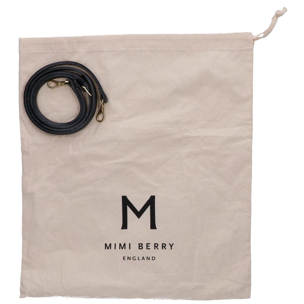 MIMI BERRY [Excellent Condition] Mini Hebe Turn Lock 2-Way Shoulder bag blackUsed