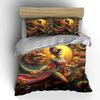 Oriental Dragon Art Decor Set Soft Comfortable Duvet Cover Bedding Set Included 1*Duvet Cover & 2*Pillowcases, Gift