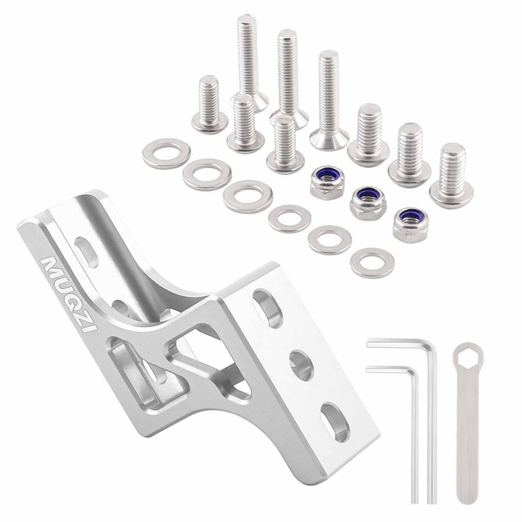 Folding Bike Front Rack Extension Bracket, Three-Hole Pig Nose Lift Accessory, Modification Part, Folding Bike Upgrade