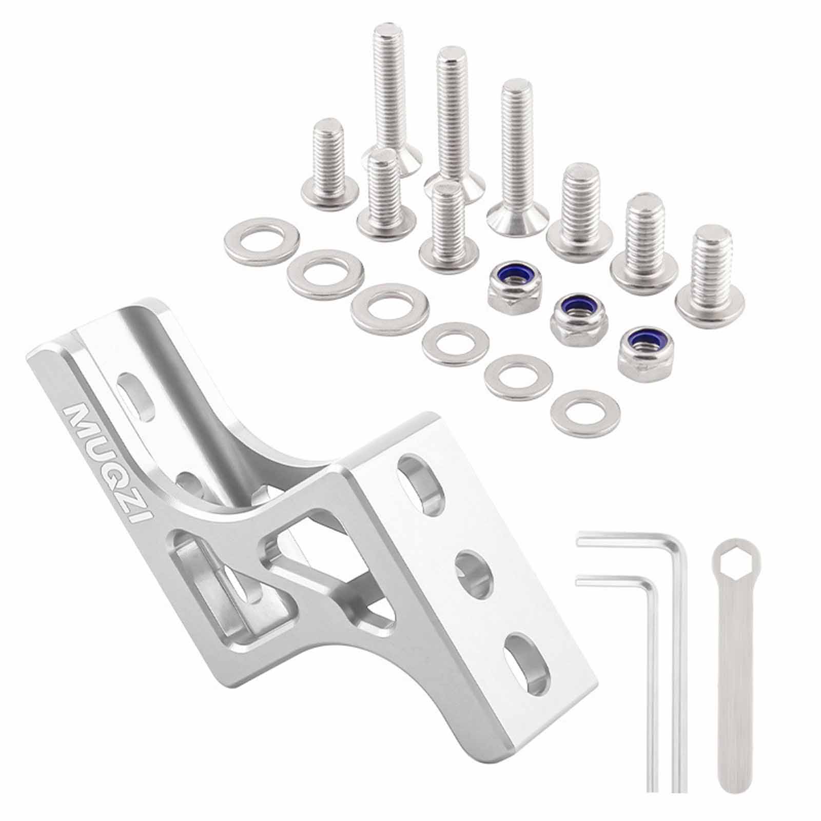 

Folding Bike Front Rack Extension Bracket, Three-Hole Pig Nose Lift Accessory, Modification Part, Folding Bike Upgrade One Size