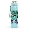 1PC Six Seven Bruh Sneaker Letter 750ml Color Plastic Sports Water Bottle Leakproof Flip Straw Lid Suitable for Sports Office Home Use