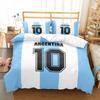 My Slogan Customized Duvet Cover Set EU Single Double King US Twin Full Queen Size  Bedclothes