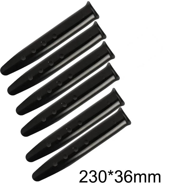 6pcs Outdoor Beach U-Shape Tent Stakes Camping Tent Pegs Tools for Camping Hiking Beach Snow Sand Ground Tarp Accessories
