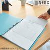 KOKUYO File Gabatto File NEOS A4 Vertical 2 Holes Turquoise Blue Fu-NE90B