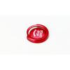 Red Aluminum Keyless Engine Push Start Button w/Surrounding Ring Trim For BMW