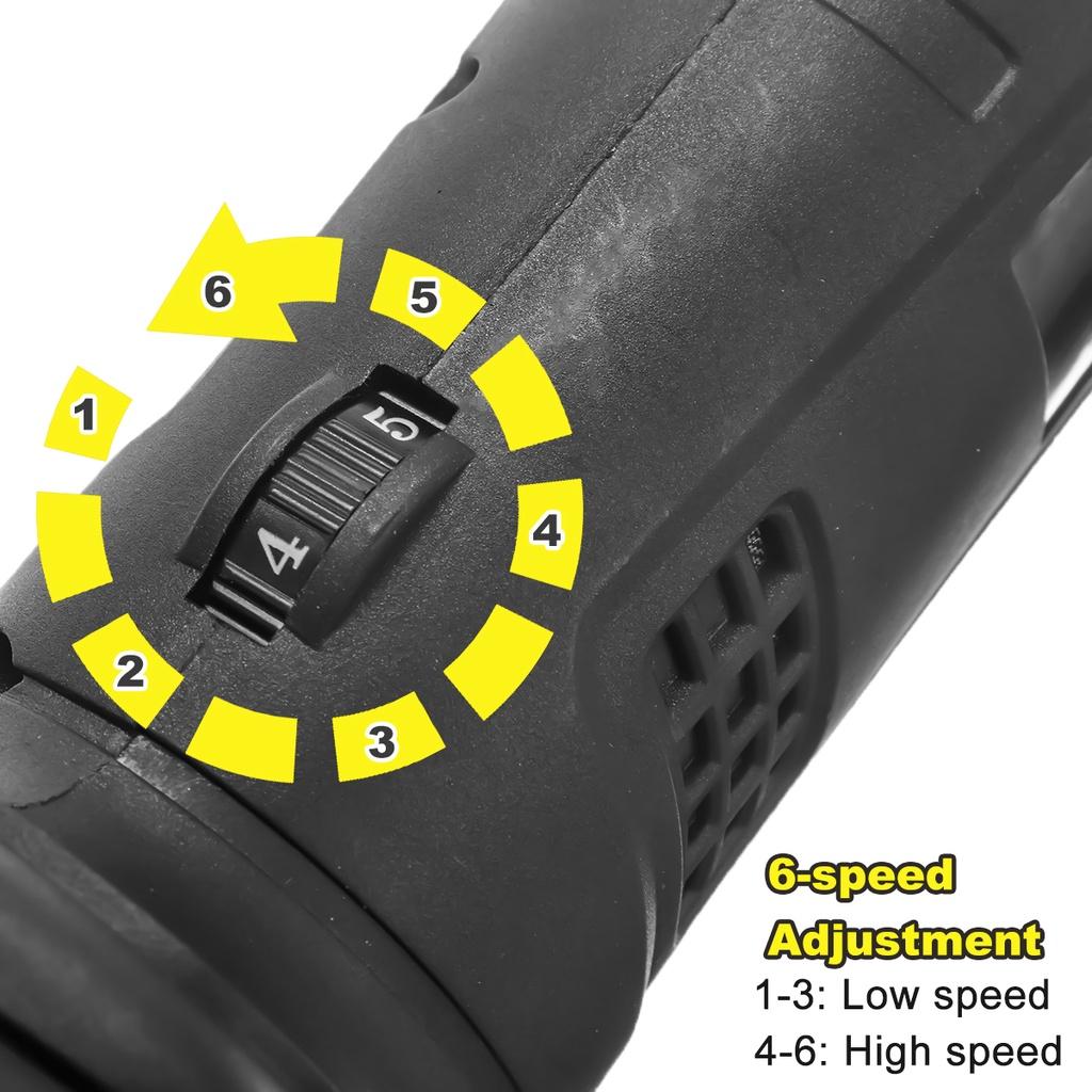 21V 6 Geschwindigkeiten Akku-Elektro-Schaf-Tierhaarschneider Scherkit Ziege Haustier Tier Bauernhof Schnittschere Wolle Schneidmaschine mit Akku 3200 U/min